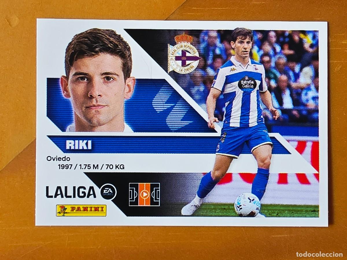Cartes &agrave; collectionner de Football: 12 Riki, Deportivo de a Coru&ntilde;a, Panini Ediciones Liga Este 2026 2027 26 27 sin pegar