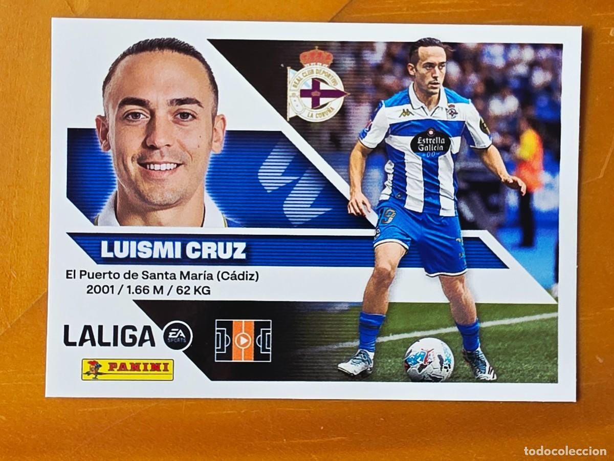 Cromos de f&uacute;tbol: 15 Luismi Cruz, Deportivo de a Coru&ntilde;a, Panini Ediciones Liga Este 2026 2027 26 27 sin pegar