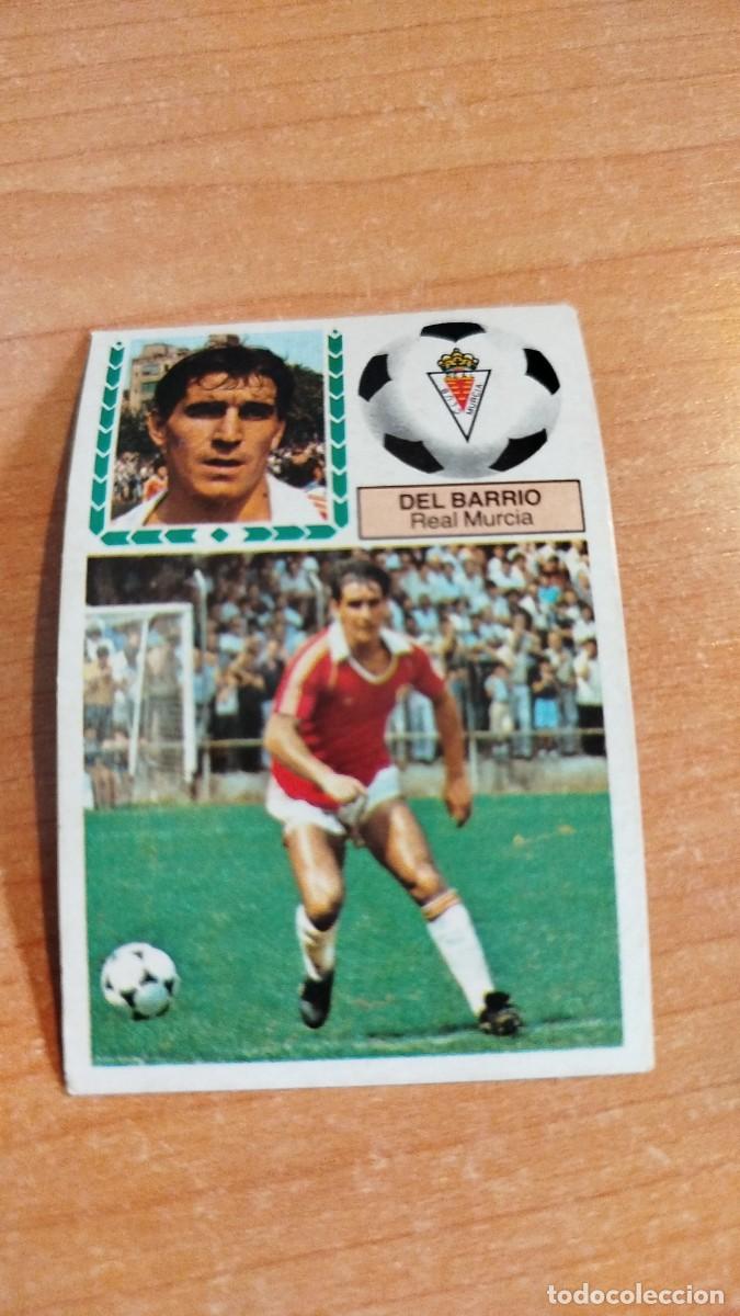 Cromos de f&uacute;tbol: LIGA ESPA&Ntilde;OLA 83/84 - REAL MURCIA - DEL BARRIO