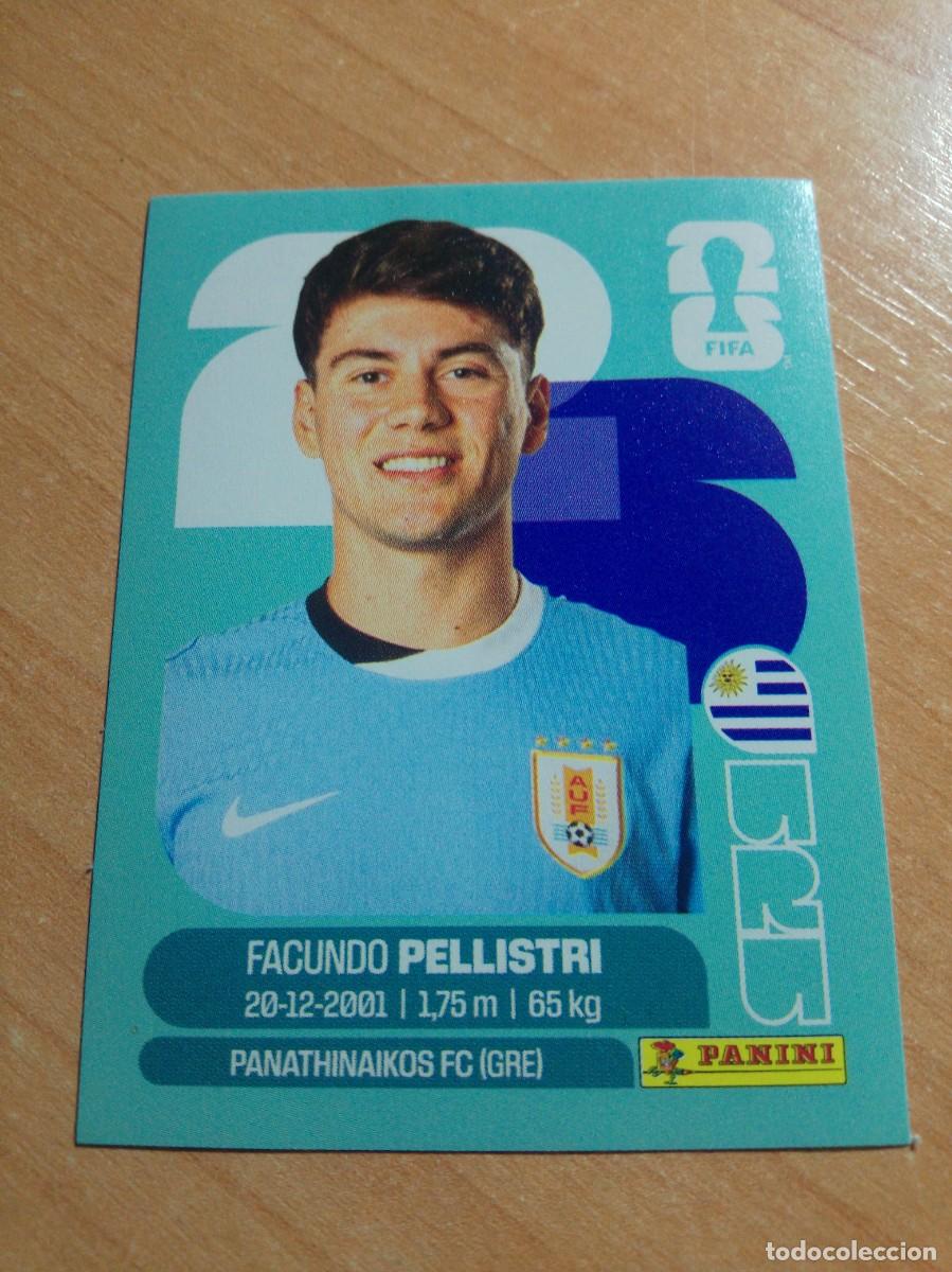 Football Stickers: PELLESTRI URUGUAY URU 20 MUNDIAL FIFA WORLD CUP 2026 26 PANINI STICKERS NUEVO