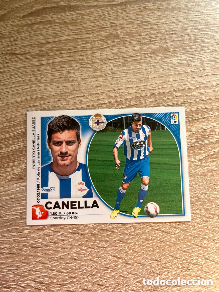 Cromos de f&uacute;tbol: CANELLA LIGA ESTE EDICIONES ESTE 2014 2015 14 15 DEPORTIVO DE A CORU&Ntilde;A