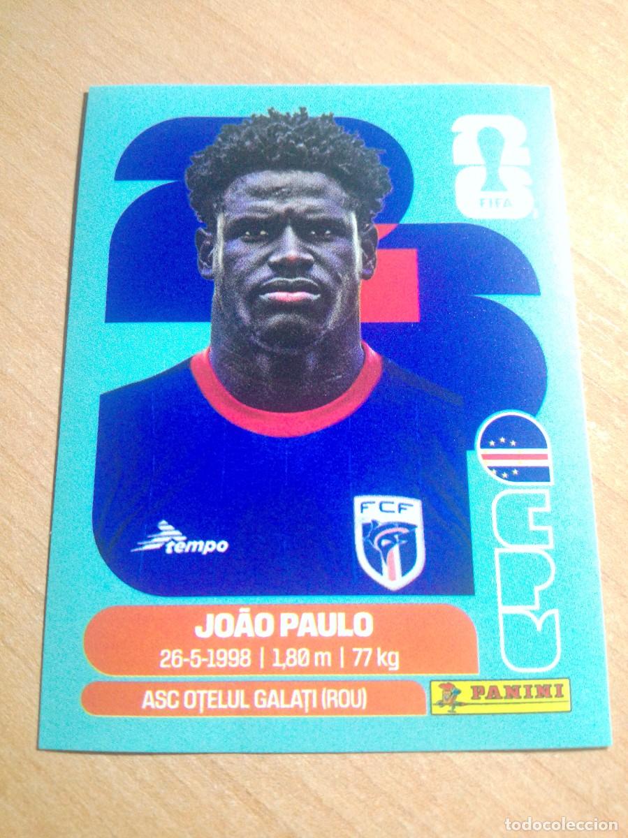 Cromos de f&uacute;tbol: JOAO PAULO CPV 8 CABO VERDE MUNDIAL FIFA WORLD CUP 2026 26 PANINI STICKERS NUEVO