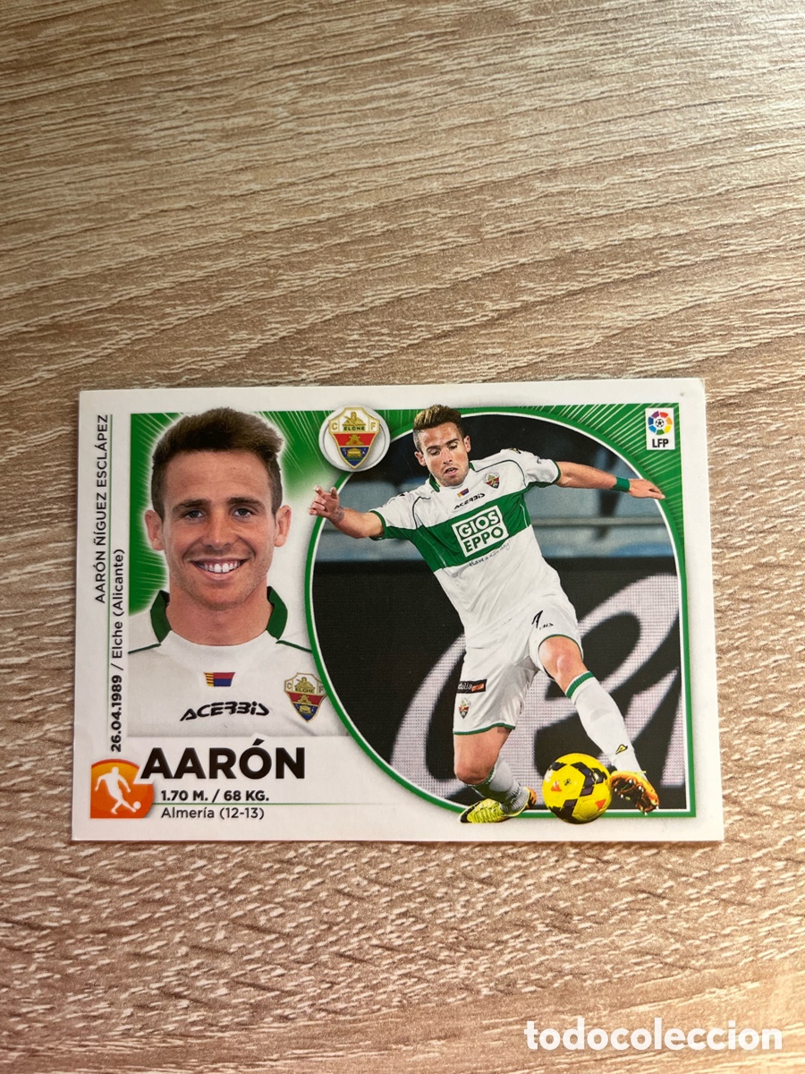 Cromos de f&uacute;tbol: AARON LIGA ESTE EDICIONES ESTE 2014 2015 14 15 ELCHE CF