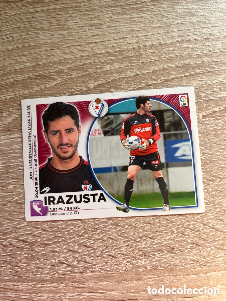 Cromos de f&uacute;tbol: IRAZUSTA LIGA ESTE EDICIONES ESTE 2014 2015 14 15 EIBAR
