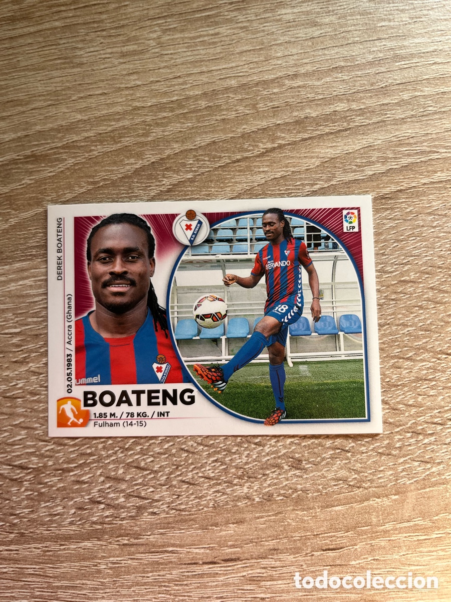 Cromos de f&uacute;tbol: 11 BIS BOATENG COLOCA LIGA ESTE EDICIONES ESTE 2014 2015 14 15 EIBAR