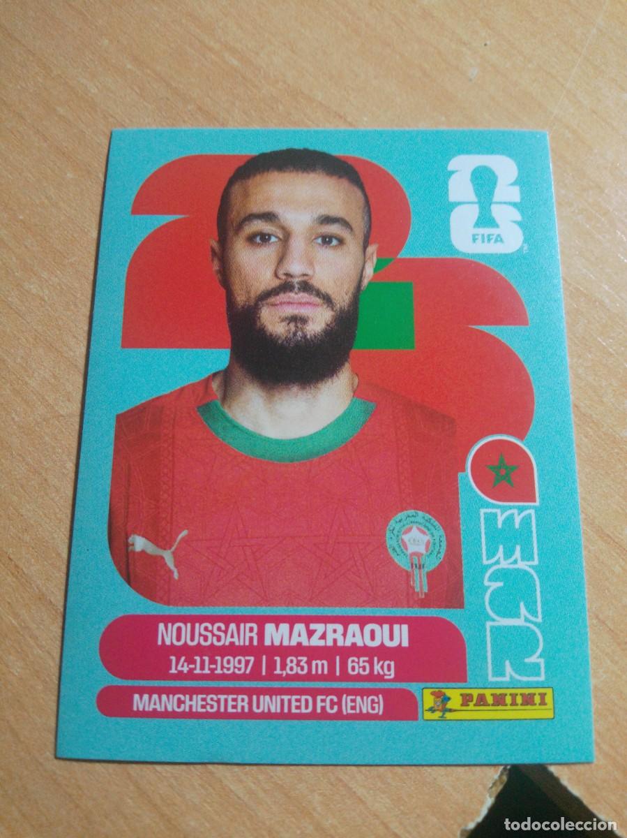 Cromos de f&uacute;tbol: MAR 5 NOUSSAIR MAZRAOUI MARRUECOS MUNDIAL FIFA WORLD CUP 2026 26 PANINI STICKERS NUEVO