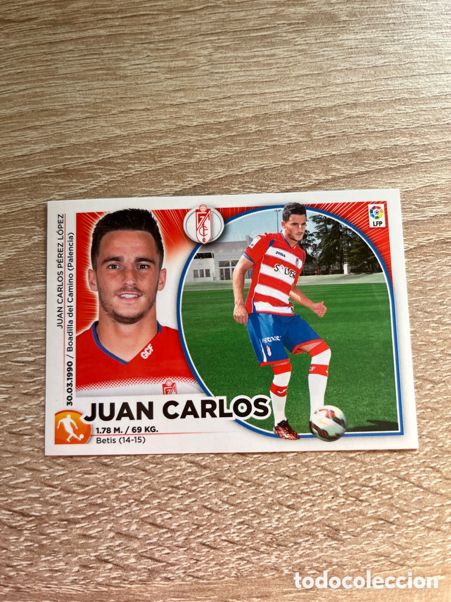 Cromos de f&uacute;tbol: JUAN CARLOS LIGA ESTE EDICIONES ESTE 2014 2015 14 15 GRANADA