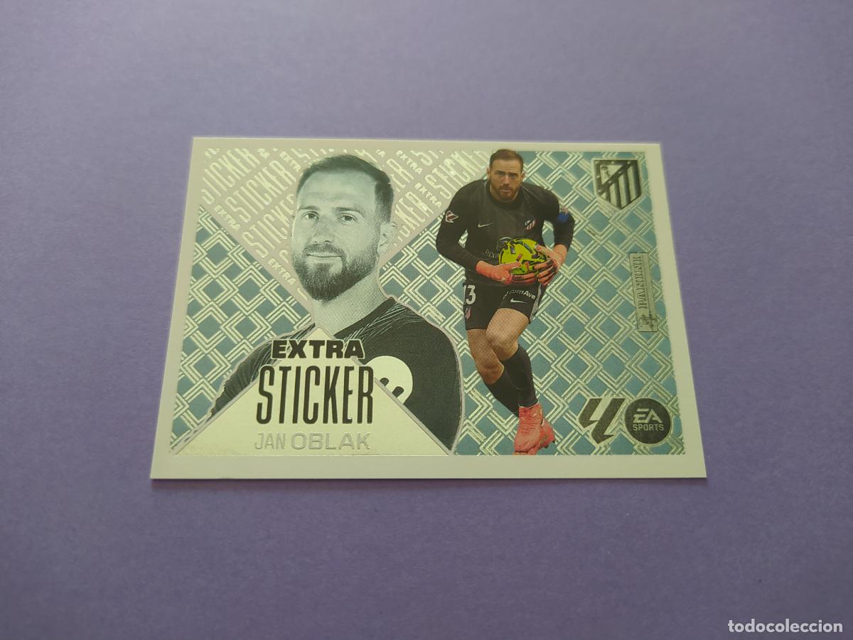 Cromos de f&uacute;tbol: LIGA ESTE 2026 2027 26 27 NUEVO - EXTRA STICKER PLATA OBLAK ATLETICO DE MADRID