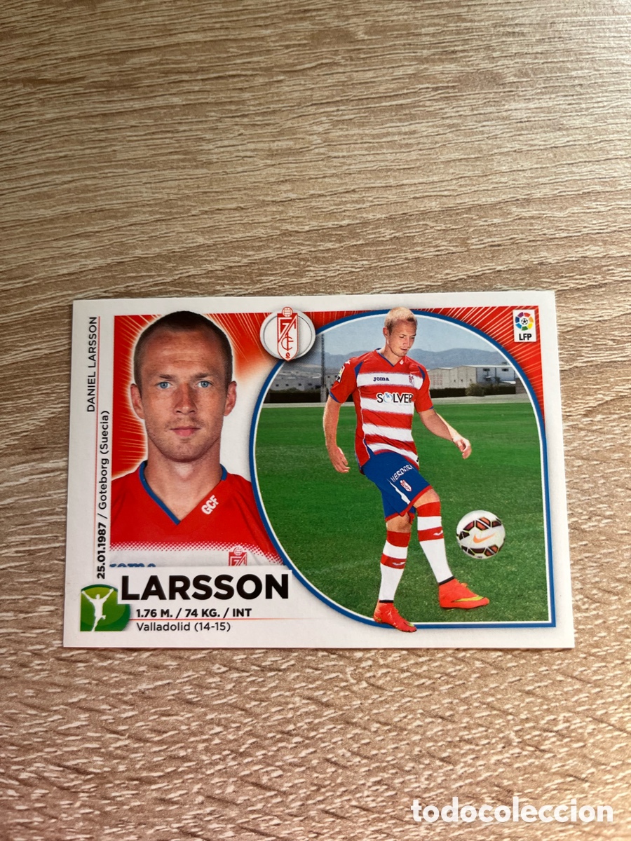 Cromos de f&uacute;tbol: LARSSON LIGA ESTE EDICIONES ESTE 2014 2015 14 15 GRANADA