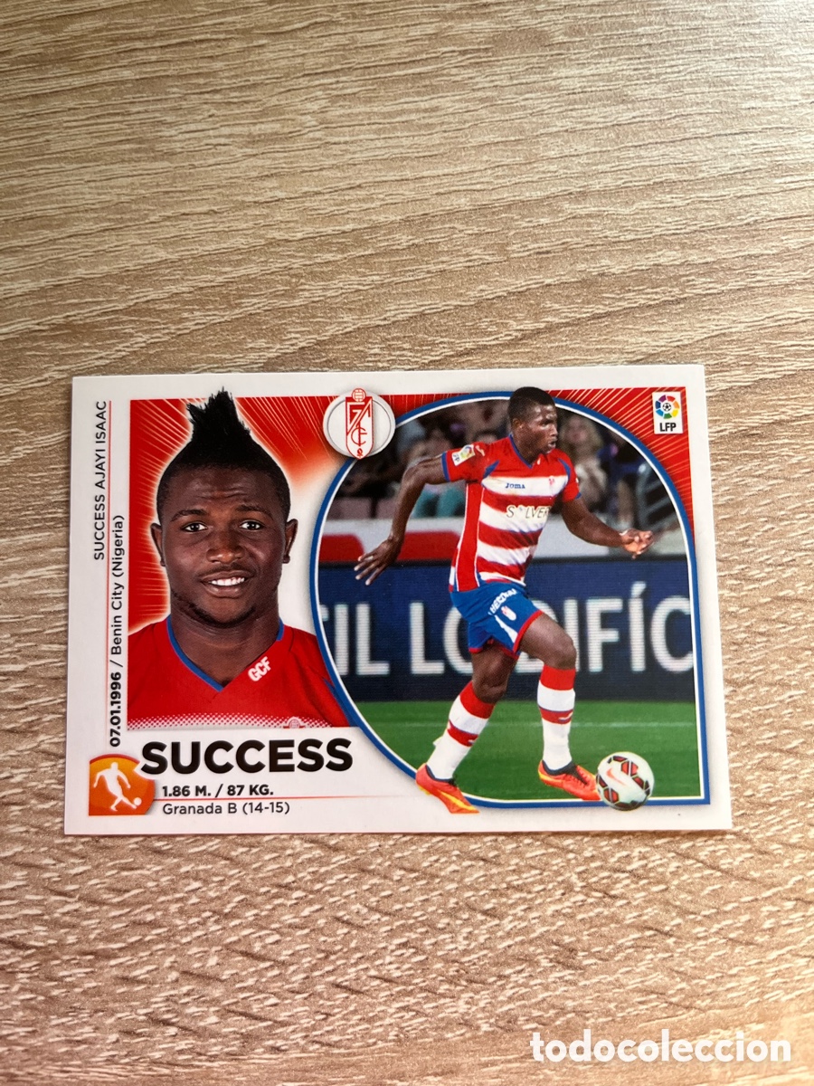 Cromos de f&uacute;tbol: 12 BIS SUCCESS COLOCA LIGA ESTE EDICIONES ESTE 2014 2015 14 15 GRANADA