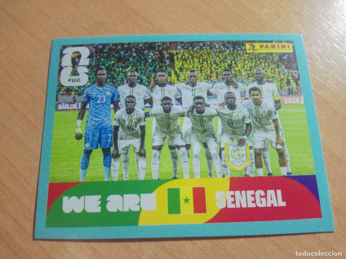Cromos de f&uacute;tbol: SEN 13 PLANTILLA DE SENEGAL MUNDIAL FIFA WORLD CUP 2026 26 PANINI STICKERS NUEVO