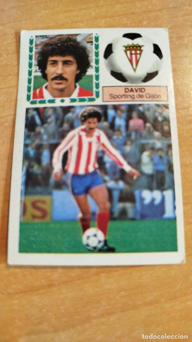 Cromos de f&uacute;tbol: LIGA ESPA&Ntilde;OLA 83/84 - SPORTING DE GIJON - DAVID