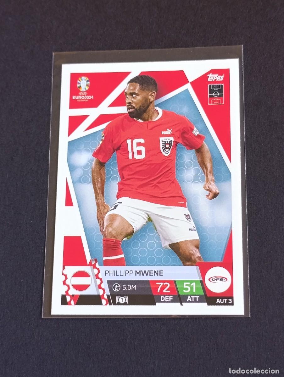 Cromos de f&uacute;tbol: MWENE #AUT 3 AUSTRIA - TOPPS EUROCOPA 2024 MATCH ATTAX - UEFA EURO GERMANY 24 AUT3