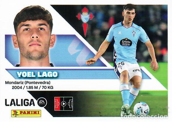 Cromos de f&uacute;tbol: CROMO PANINI LIGA ESTE 26 27 - N&ordm; 9 B - YOEL LAGO - CELTA
