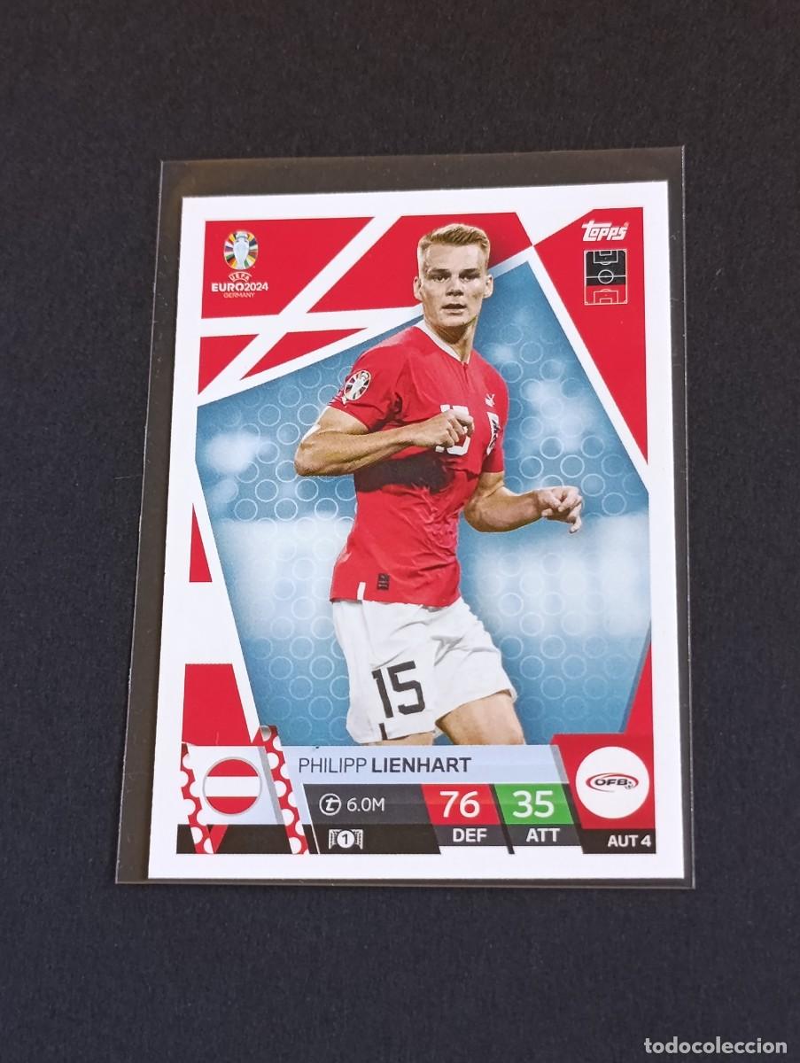 Cromos de f&uacute;tbol: LIENHART #AUT 4 AUSTRIA - TOPPS EUROCOPA 2024 MATCH ATTAX - UEFA EURO GERMANY 24 AUT4