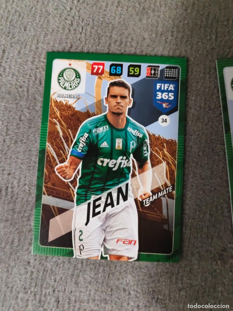 Cromos de f&uacute;tbol: 365 ADRENALYN XL 2018 34 JEAN PALMEIRAS TEAM MATE FIFA PANINI 17 2017 18 AXL AAP