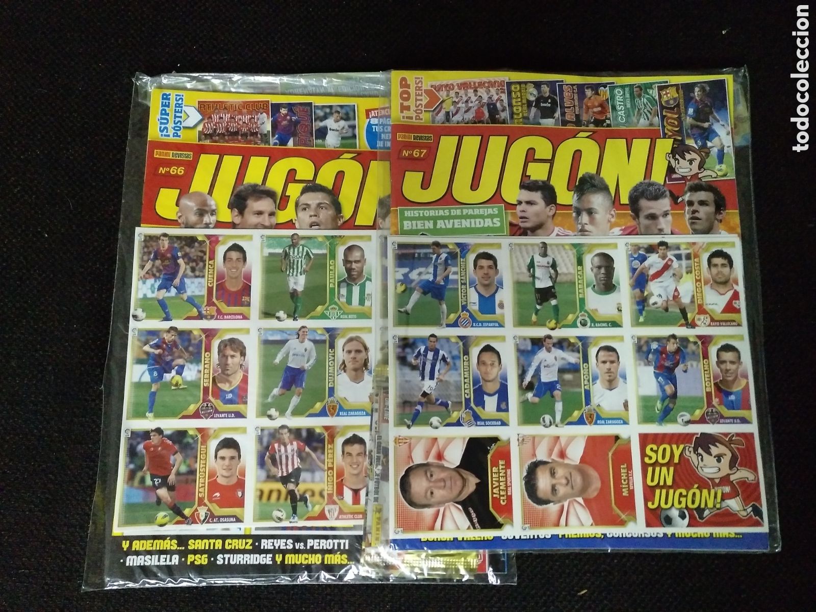 Cromos de f&uacute;tbol: FICHAJES DE INVIERNO LIGA ESTE 11 12 REVISTA JUGON