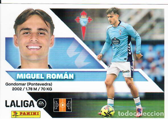 Cromos de f&uacute;tbol: CROMO PANINI LIGA ESTE 26 27 - N&ordm; 12 - MIGUEL ROM&Aacute;N - CELTA