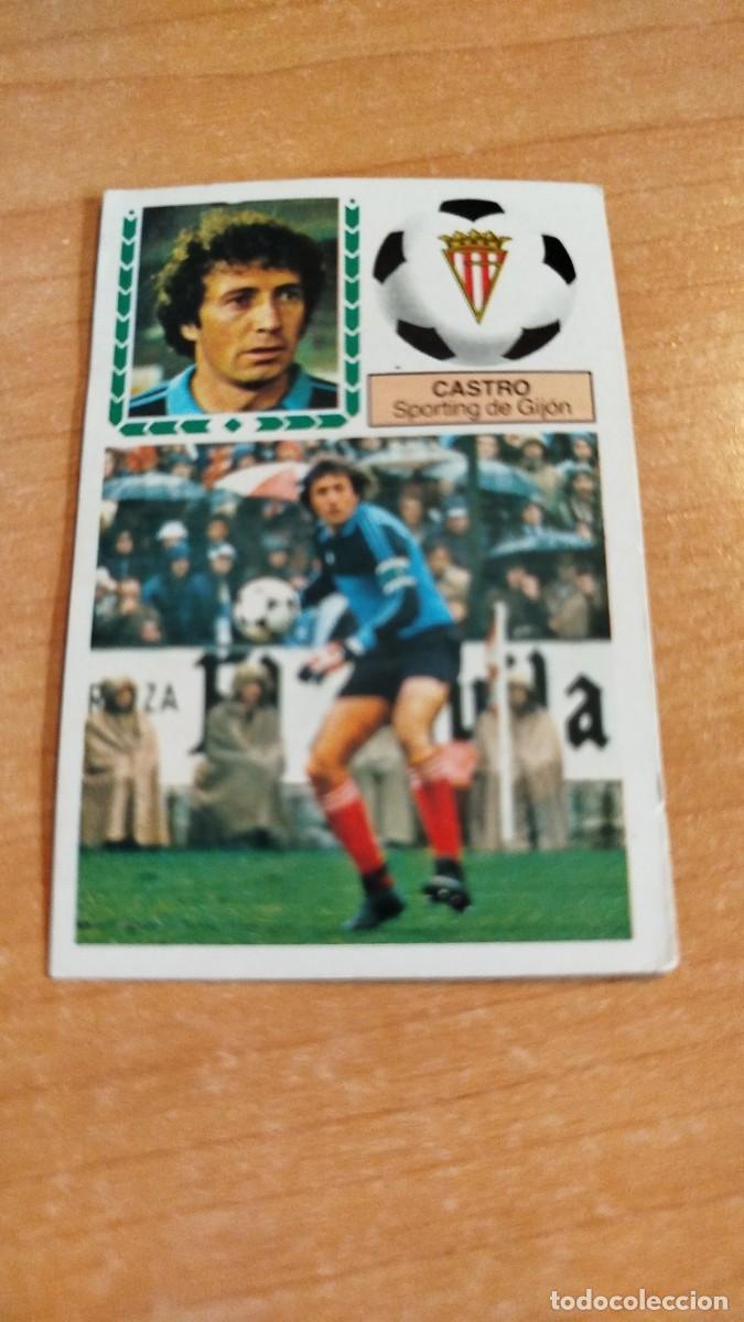 Cromos de f&uacute;tbol: LIGA ESPA&Ntilde;OLA 83/84 - SPORTING DE GIJON - CASTRO