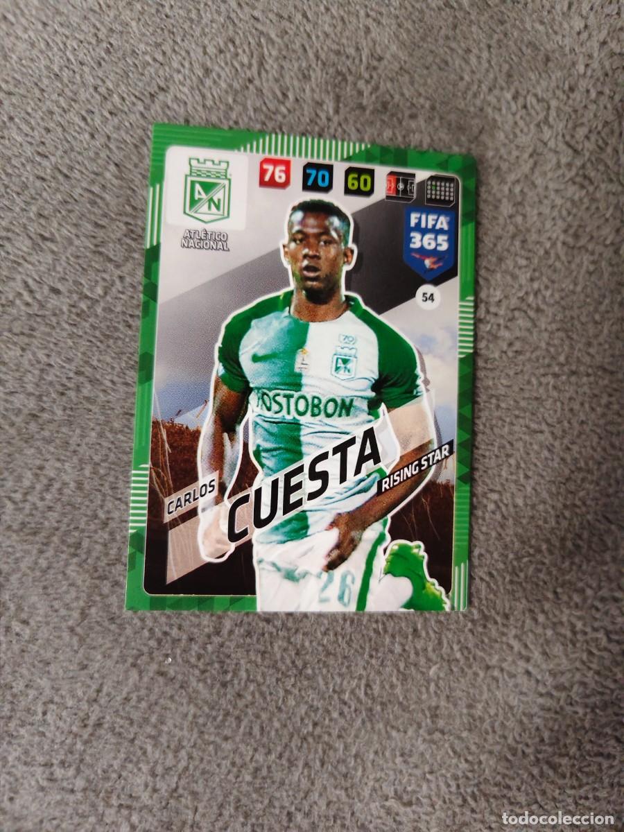 Cromos de f&uacute;tbol: 365 ADRENALYN XL 2018 CARLOS CUESTA ATL&Eacute;TICO NACIONAL RISING STAR FIFA PANINI 17 2017 18 AXL AAP