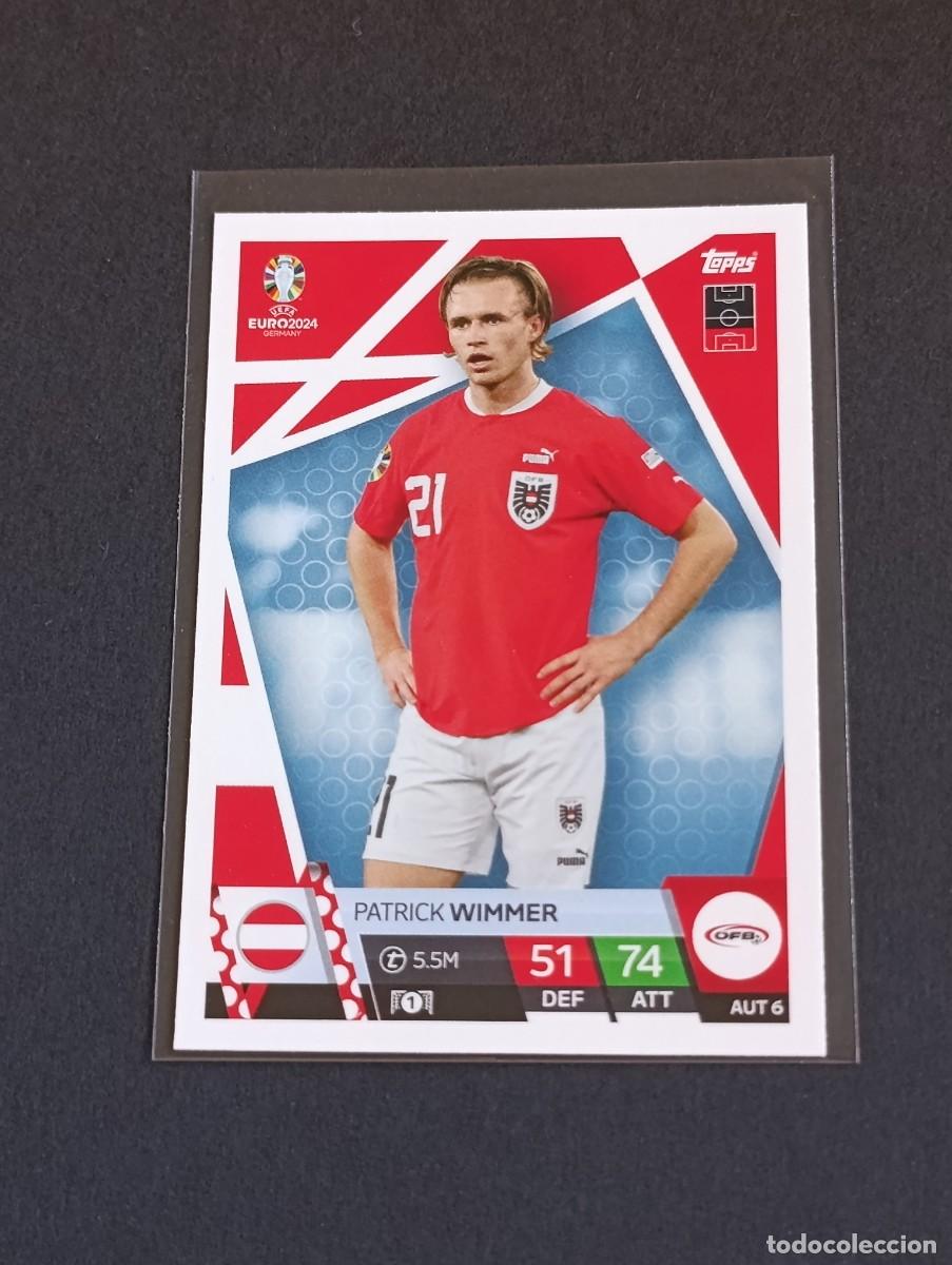 Cromos de f&uacute;tbol: WIMMER #AUT 6 AUSTRIA - TOPPS EUROCOPA 2024 MATCH ATTAX - UEFA EURO GERMANY 24 AUT6