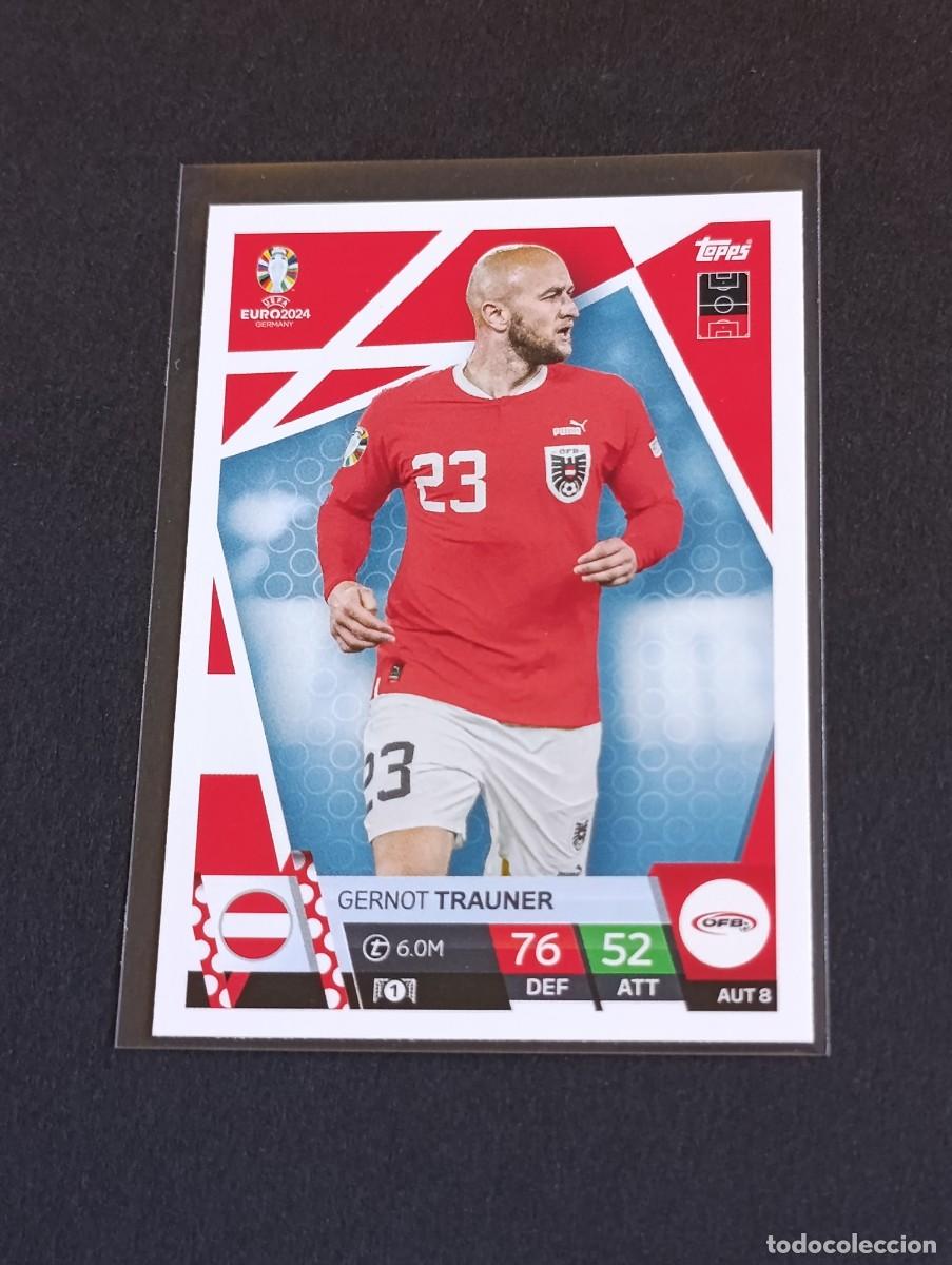Cromos de f&uacute;tbol: TRAUNER #AUT 8 AUSTRIA - TOPPS EUROCOPA 2024 MATCH ATTAX - UEFA EURO GERMANY 24 AUT8