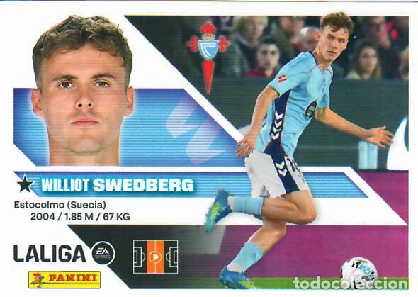 Cromos de f&uacute;tbol: CROMO PANINI LIGA ESTE 26 27 - N&ordm; 16 - SWEDBERG - CELTA