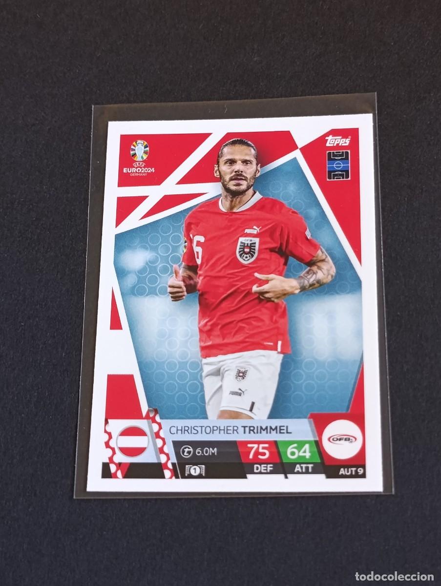 Cromos de f&uacute;tbol: TRIMMEL #AUT 9 AUSTRIA - TOPPS EUROCOPA 2024 MATCH ATTAX - UEFA EURO GERMANY 24 AUT9