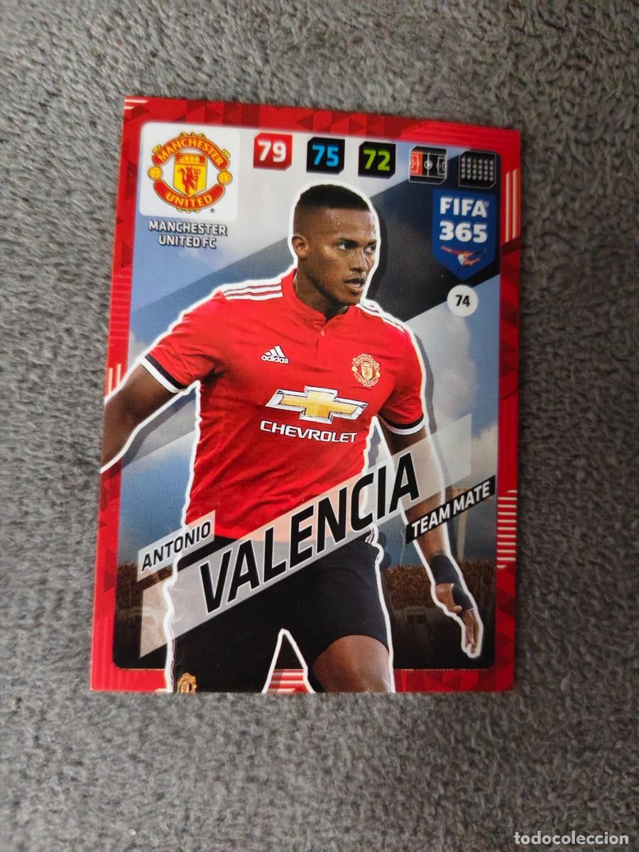 Cromos de Futebol: 365 ADRENALYN XL 2018 74 VALENCIA MANCHESTER UNITED TEAM MATE FIFA PANINI 17 2017 18 AXL AAP