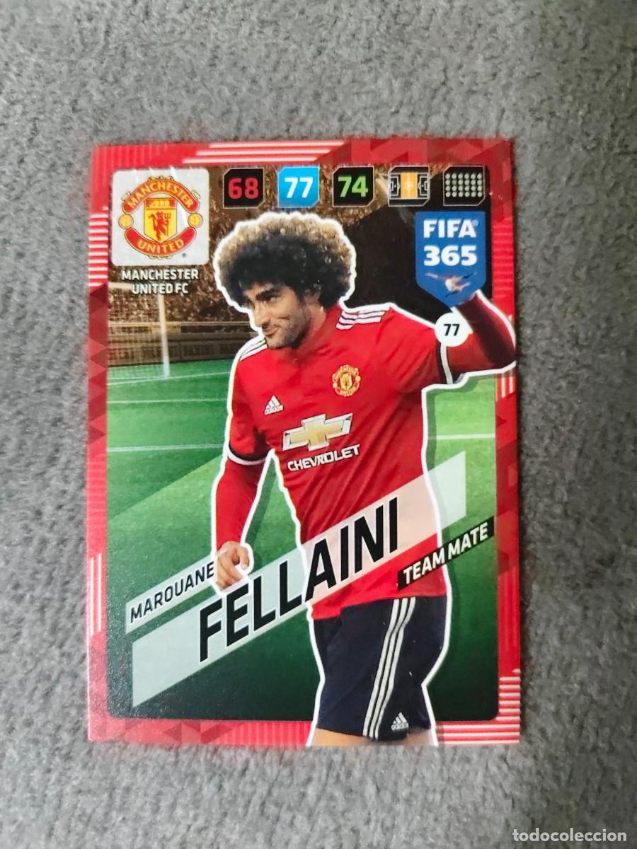 Cromos de Futebol: 365 ADRENALYN XL 2018 77 FELLAINI MANCHESTER UNITED TEAM MATE FIFA PANINI 17 2017 18 AXL AAP