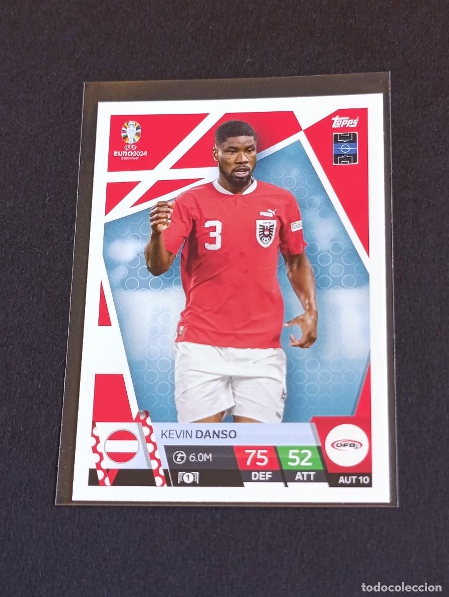 Cromos de f&uacute;tbol: DANSO #AUT 10 AUSTRIA - TOPPS EUROCOPA 2024 MATCH ATTAX - UEFA EURO GERMANY 24 AUT10