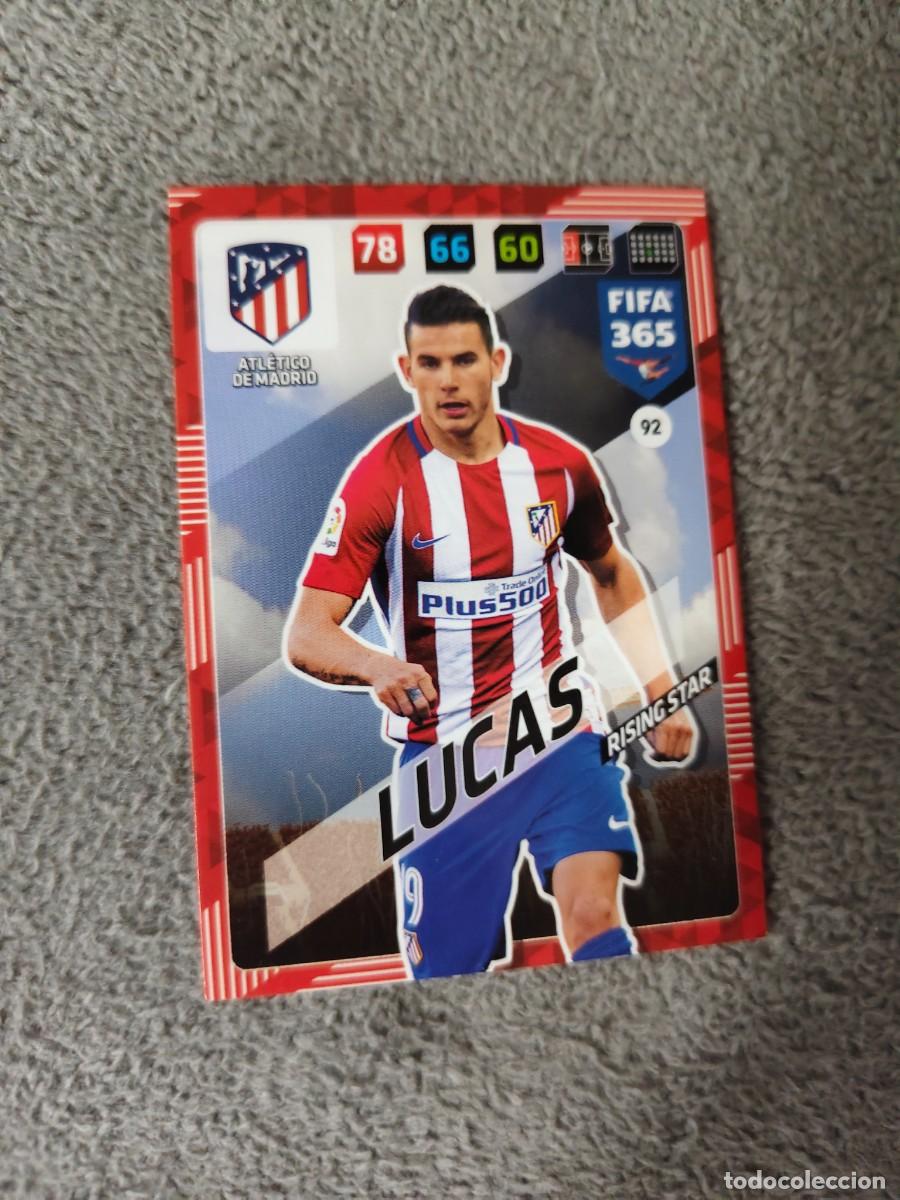 Cromos de f&uacute;tbol: 365 ADRENALYN XL 2018 92 LUCAS HERN&Aacute;NDEZ ATL&Eacute;TICO DE MADRID TEAM MATE FIFA PANINI 17 2017 18 AXL AAP