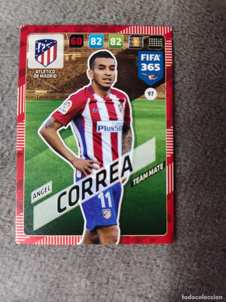 Cromos de f&uacute;tbol: 365 ADRENALYN XL 2018 97 &Aacute;NGEL CORREA ATL&Eacute;TICO DE MADRID TEAM MATE FIFA PANINI 17 2017 18 AXL AAP