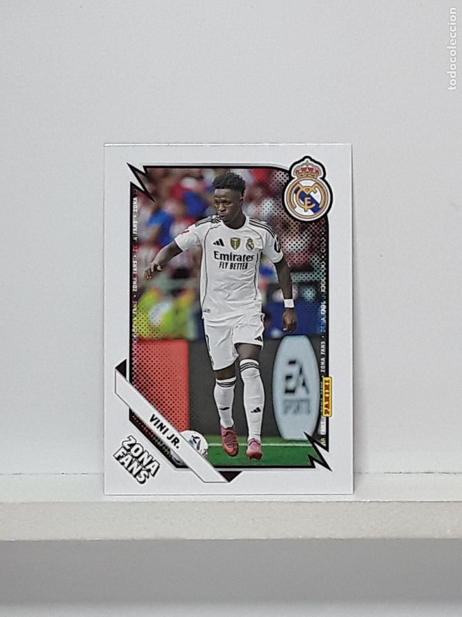 Cromos de Futebol: CLUB REAL MADRID OFICIAL 2025 2026 25 26 ALBUM PANINI LIGA N 44 ZONA FANS VINICIUS VINI JR