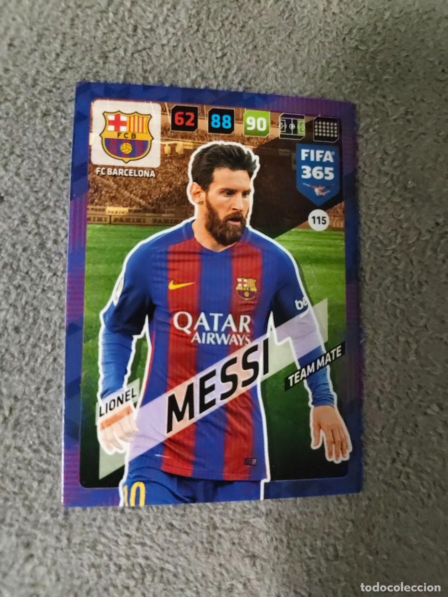 Fu&szlig;ball-Sticker: 365 ADRENALYN XL 2018 115 LIONEL MESSI FC BARCELONA TEAM MATE FIFA PANINI 17 2017 18 AXL AAP