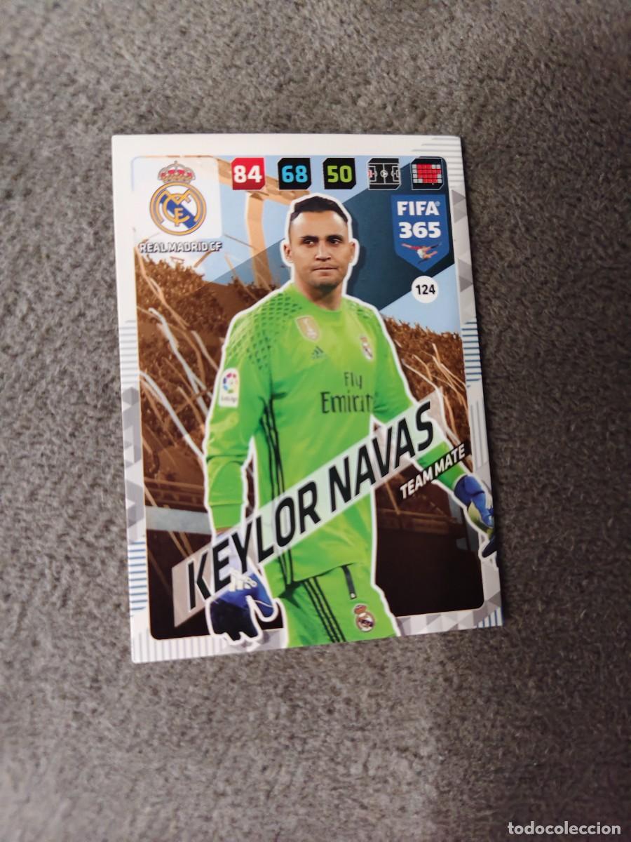 Fu&szlig;ball-Sticker: 365 ADRENALYN XL 2018 124 KEYLOR NAVAS REAL MADRID CF TEAM MATE FIFA PANINI 17 2017 18 AXL AAP