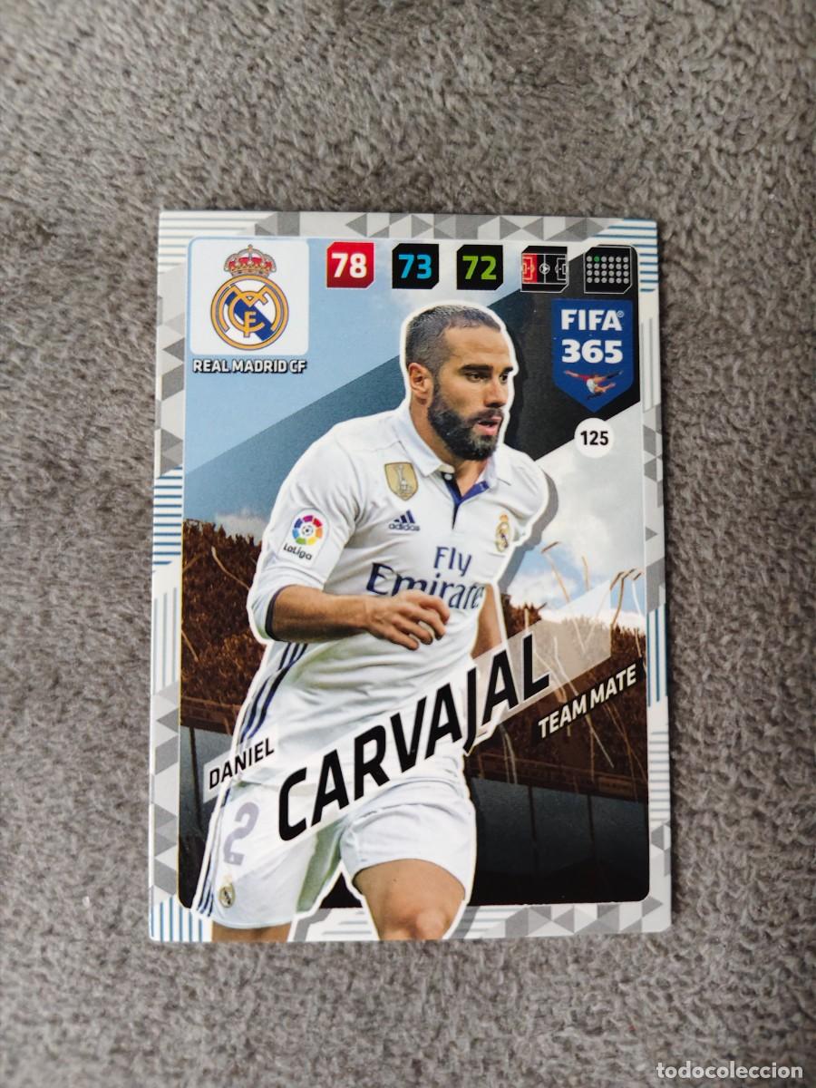 Fu&szlig;ball-Sticker: 365 ADRENALYN XL 2018 125 DANIEL CARVAJAL REAL MADRID CF TEAM MATE FIFA PANINI 17 2017 18 AXL AAP