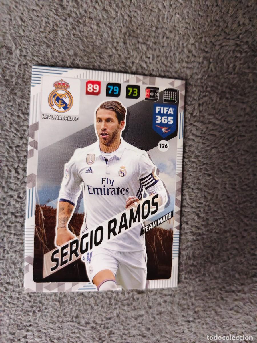 Fu&szlig;ball-Sticker: 365 ADRENALYN XL 2018 126 SERGIO RAMOS REAL MADRID CF TEAM MATE FIFA PANINI 17 2017 18 AXL AAP