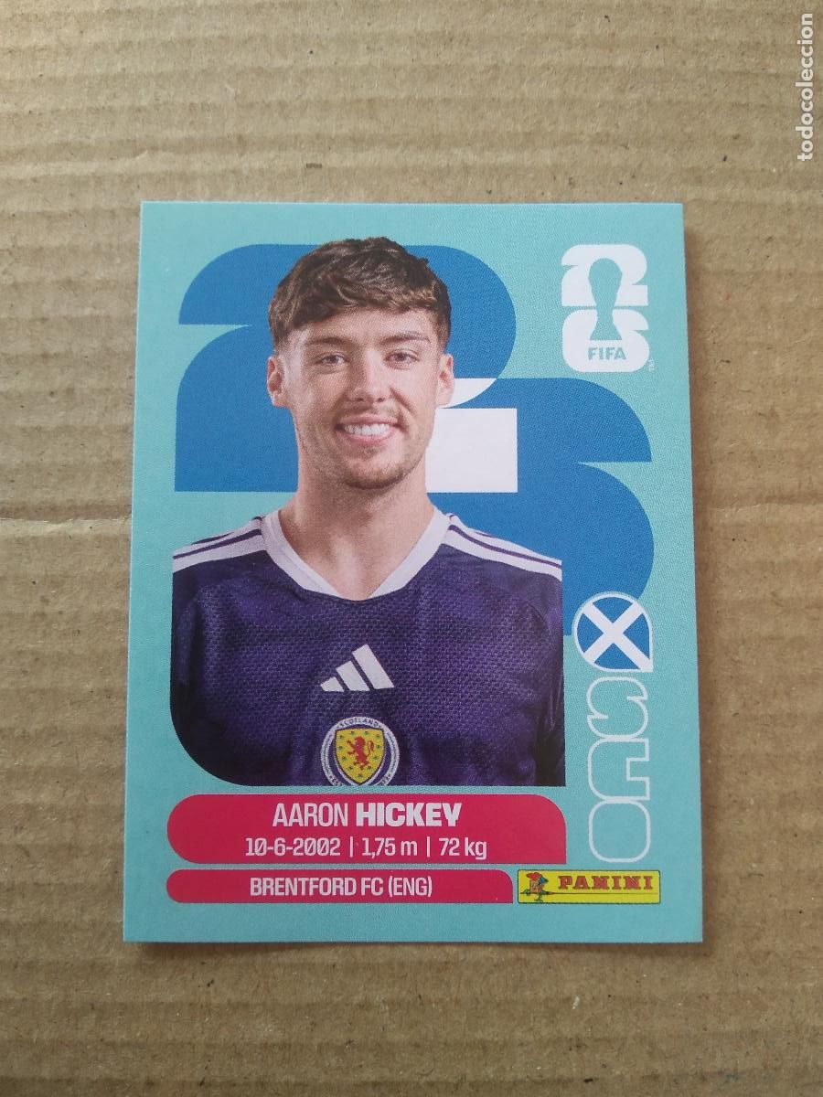 Fu&szlig;ball-Sticker: SCO 5 AARON HICKEY ESCOCIA CROMO FUTBOL PANINI MUNDIAL 2026 WORLD CUP COPA DEL MUNDO