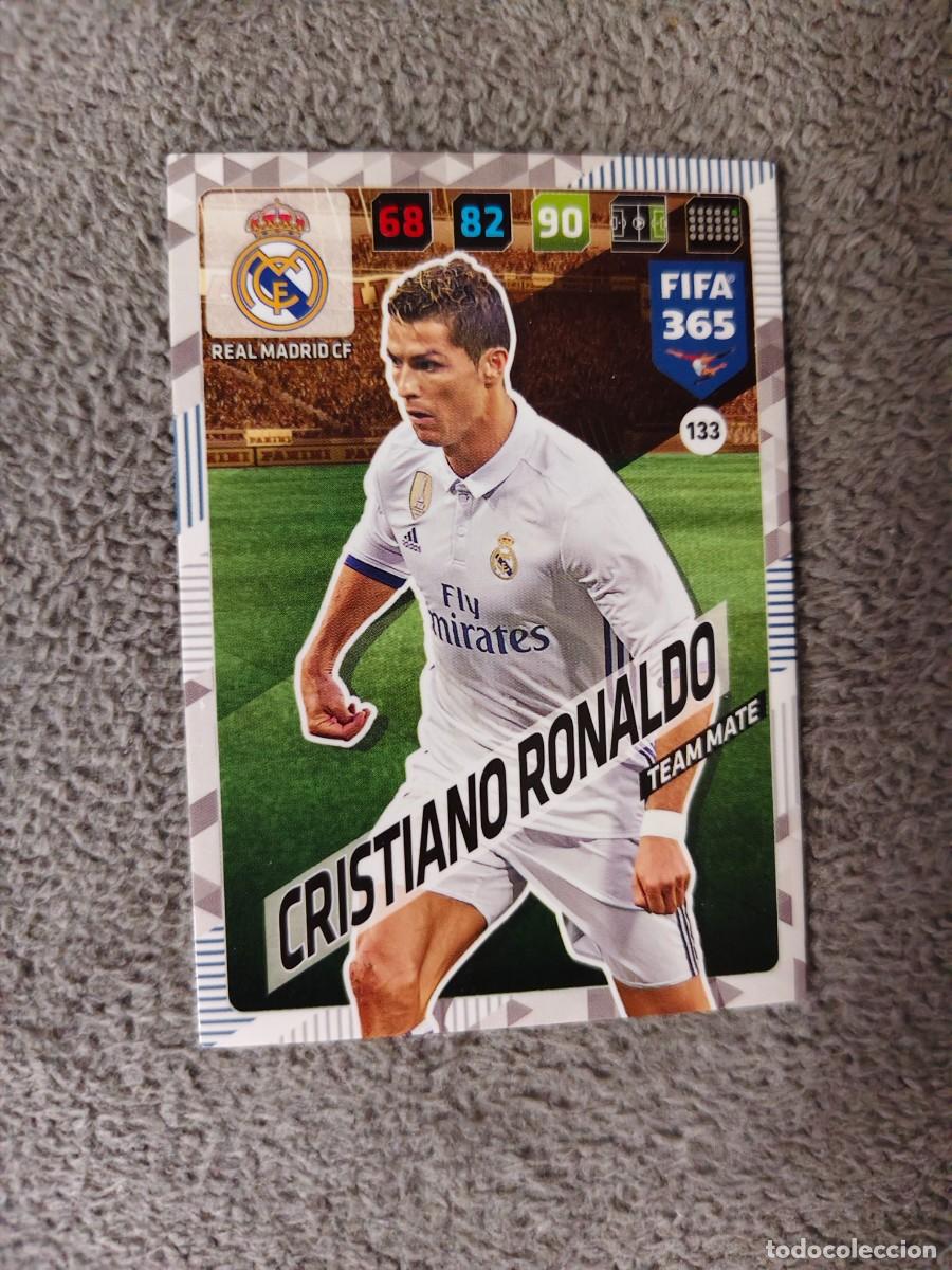 Cromos de f&uacute;tbol: 365 ADRENALYN XL 2018 133 CRISTIANO RONALDO REAL MADRID CF TEAM MATE FIFA PANINI 17 2017 18 AXL AAP