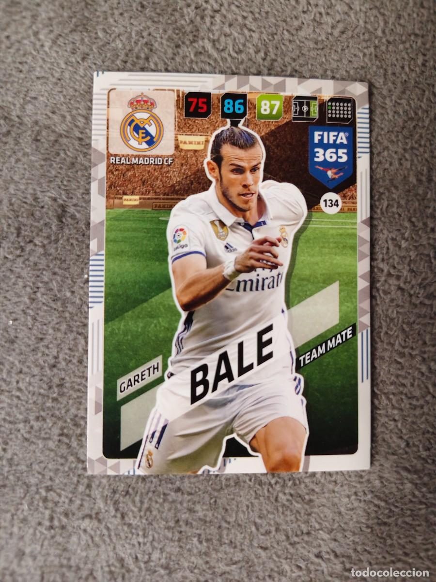 Cromos de f&uacute;tbol: 365 ADRENALYN XL 2018 134 GARETH BALE REAL MADRID CF TEAM MATE FIFA PANINI 17 2017 18 AXL AAP