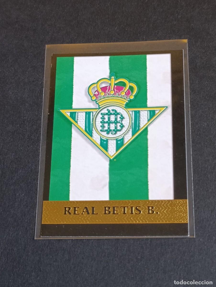 Cromos de f&uacute;tbol: ESCUDO LOGO REAL BETIS #181 - MUNDICROMO LAS FICHAS DE LA LIGA 1999 2000 - MC 99 00 CROMO FUTBOL