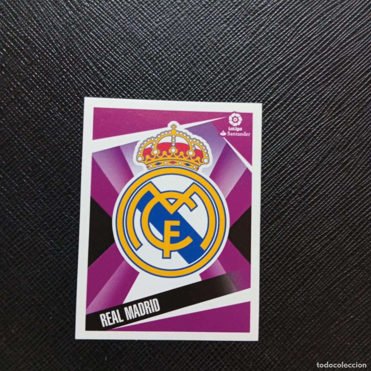 Cromos de f&uacute;tbol: 75 ESCUDO REAL MADRID PANINI 2017 2018 CROMO FUTBOL 17 18 - SIN PEGAR - A75 PG66