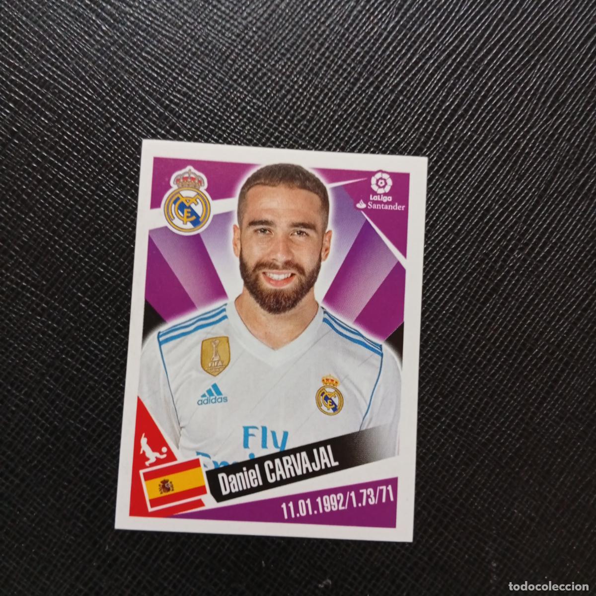 Cromos de f&uacute;tbol: 77 CARVAJAL REAL MADRID PANINI 2017 2018 CROMO FUTBOL 17 18 - SIN PEGAR - A75 PG75