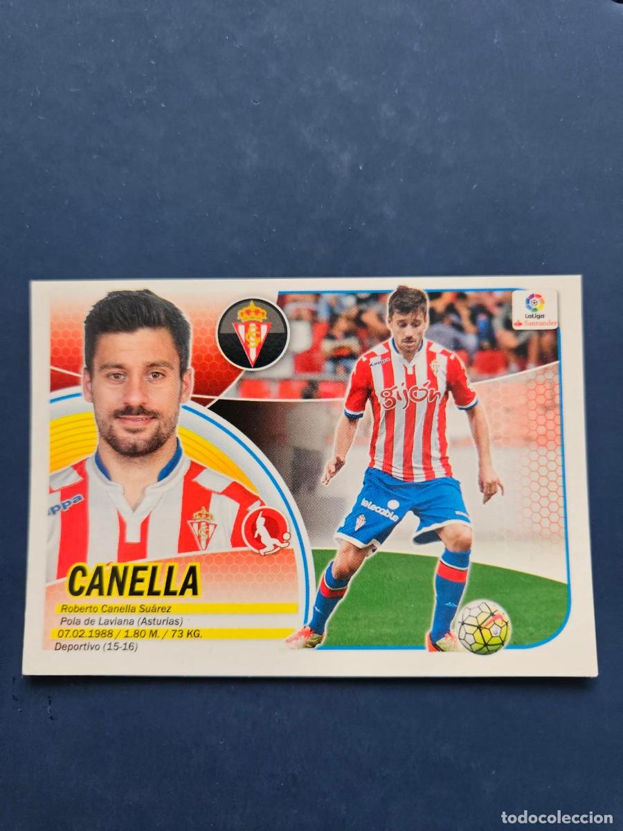 Cromos de f&uacute;tbol: N&ordm; 7B CANELLA SPORTING GIJON LOGO NUEVO LIGA ESTE 16 17 2016 2017 SIN PEGAR NUNCA PEGADO