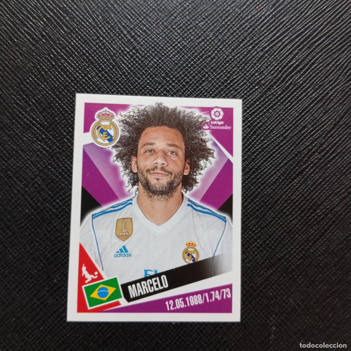 Cromos de f&uacute;tbol: 80 MARCELO REAL MADRID PANINI 2017 2018 CROMO FUTBOL 17 18 - SIN PEGAR - A75 PG75