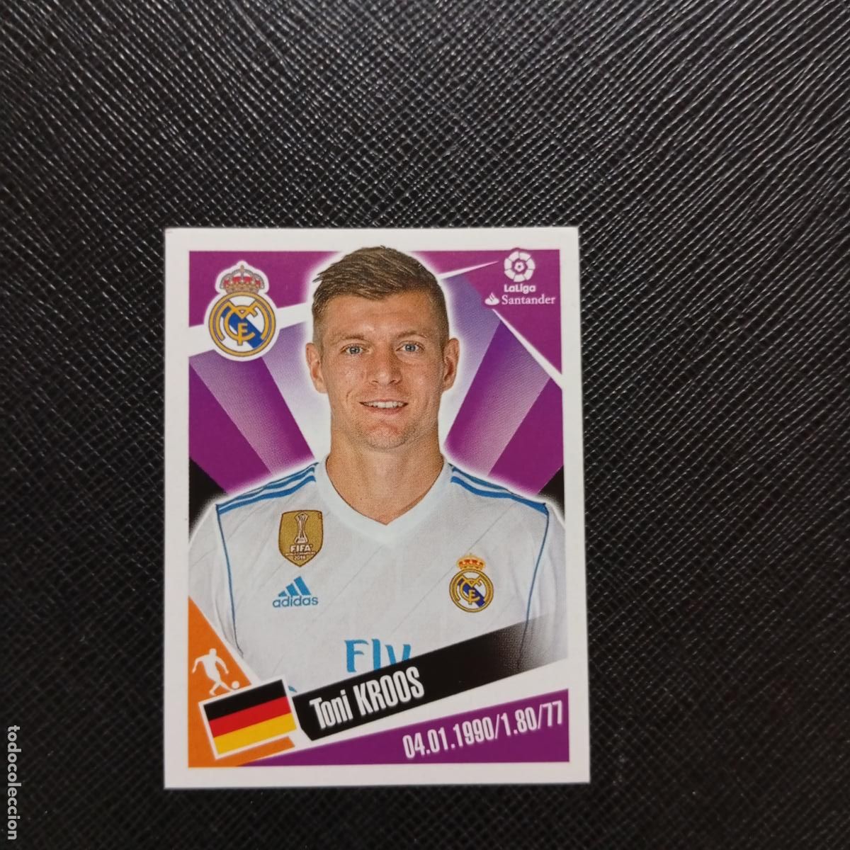 Cromos de f&uacute;tbol: 83 KROOS REAL MADRID PANINI 2017 2018 CROMO FUTBOL 17 18 - SIN PEGAR - A75 PG93 B