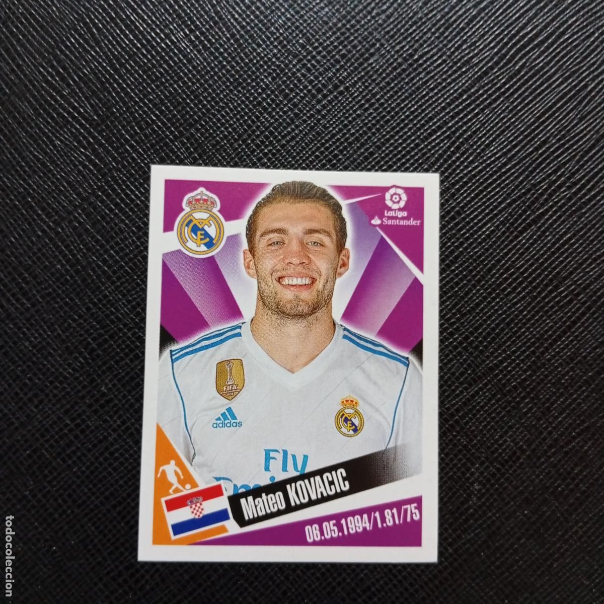 Cromos de f&uacute;tbol: 86 KOVACIC REAL MADRID PANINI 2017 2018 CROMO FUTBOL 17 18 - SIN PEGAR - A75 PG93