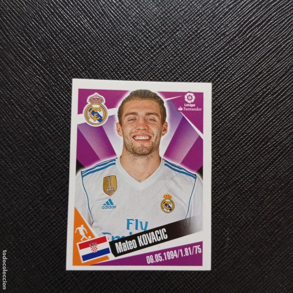 Cromos de f&uacute;tbol: 86 KOVACIC REAL MADRID PANINI 2017 2018 CROMO FUTBOL 17 18 - SIN PEGAR - A75 PG93 B