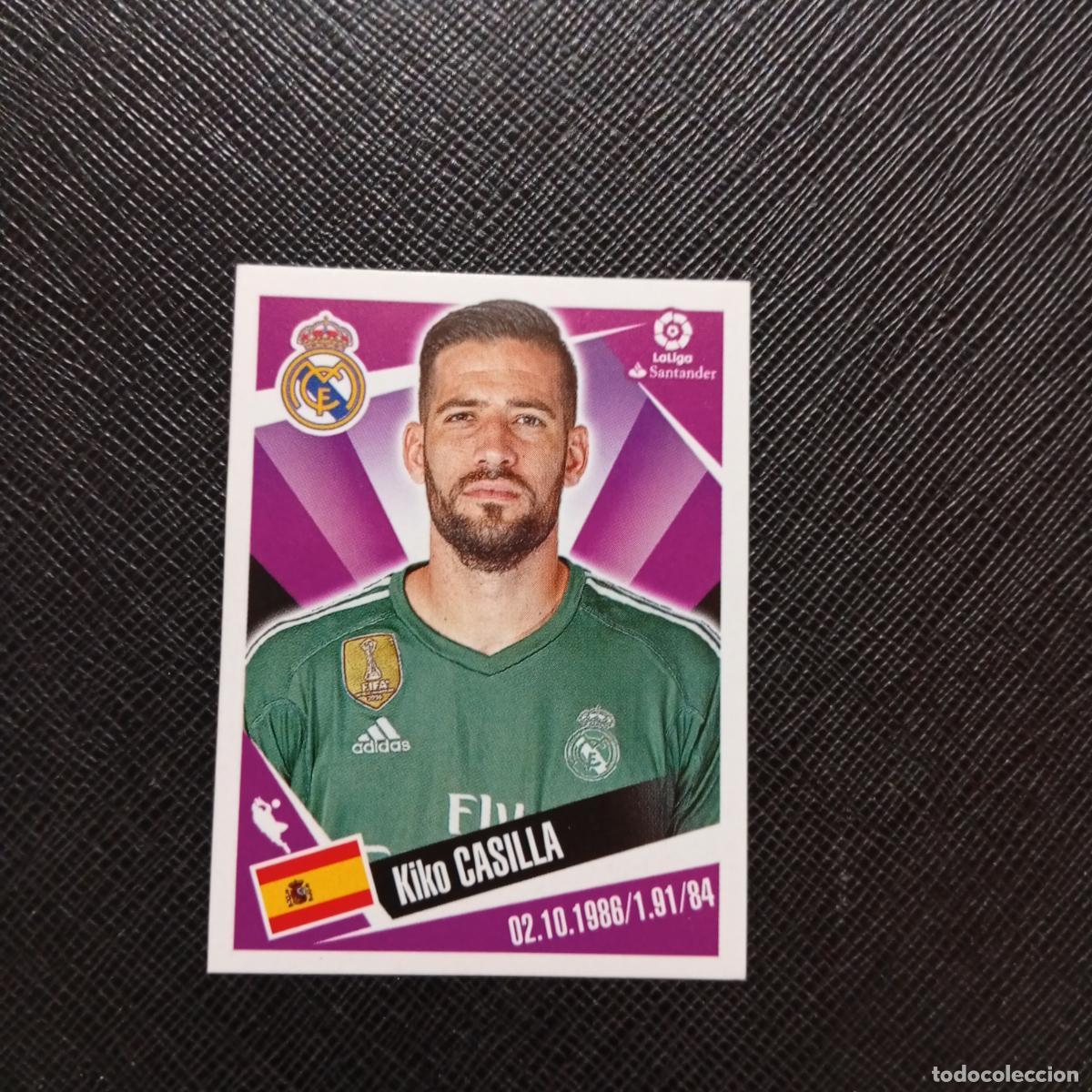 Cromos de f&uacute;tbol: 93 KIKO CASILLA REAL MADRID PANINI 2017 2018 CROMO FUTBOL 17 18 - SIN PEGAR - A75 PG111 B